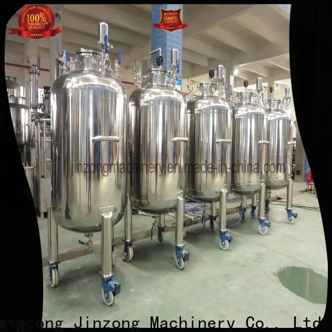 Jinzong Machinery latest double wall chemical storage tanks supply for stationery industry