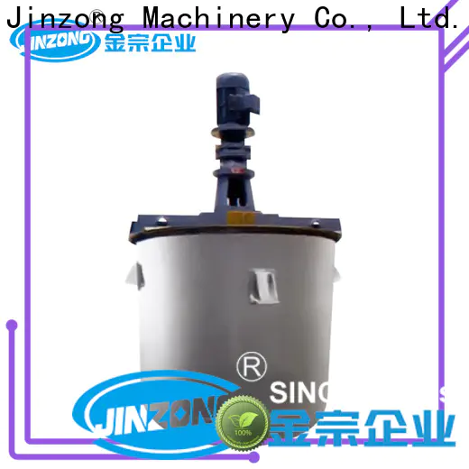 Jinzong plastic mixing tanks supply for The construction industry