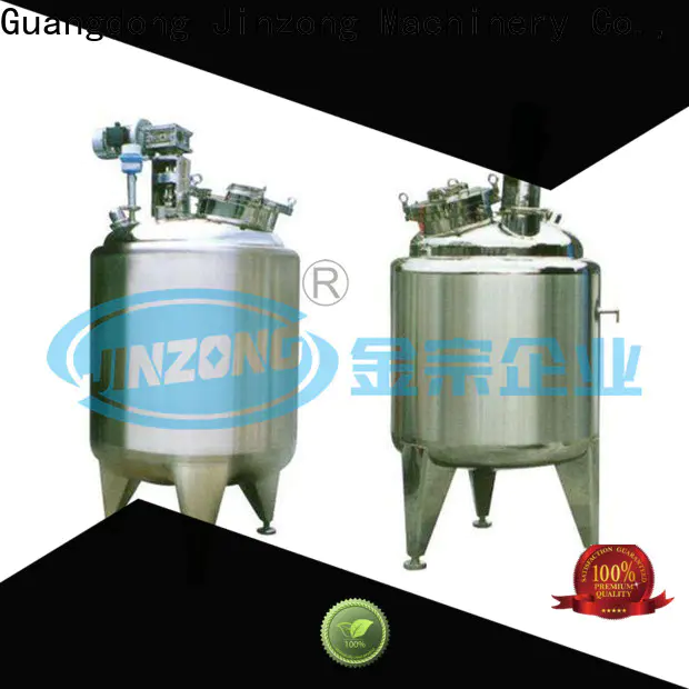 Jinzong Machinery oral liquid manufacturing tank supply for The construction industry