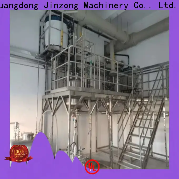 Jinzong Machinery emulsifying mixing tank factory for reflux