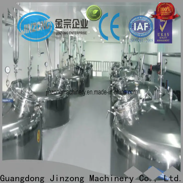 Jinzong Machinery stainless steel water storage tanks for sale company for reaction