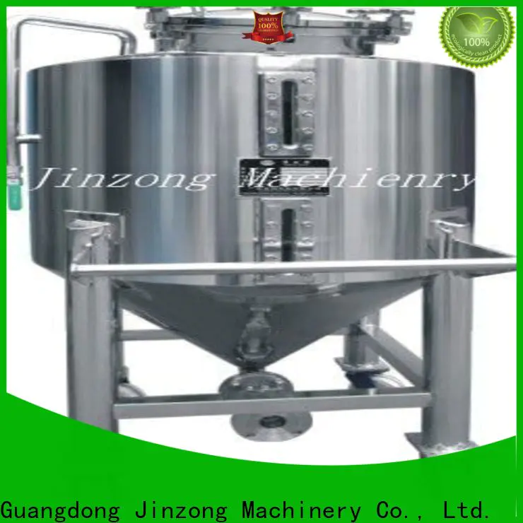 Jinzong Machinery stainless storage tanks factory for stationery industry