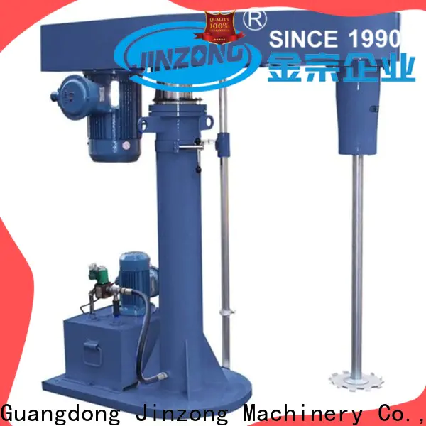 Jinzong Machinery jacketed cosmetic mixer equipment company for reaction