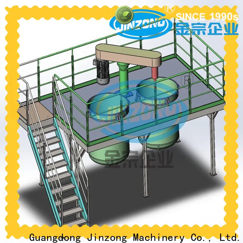 Jinzong Machinery latest equipment dissolver suppliers for reflux