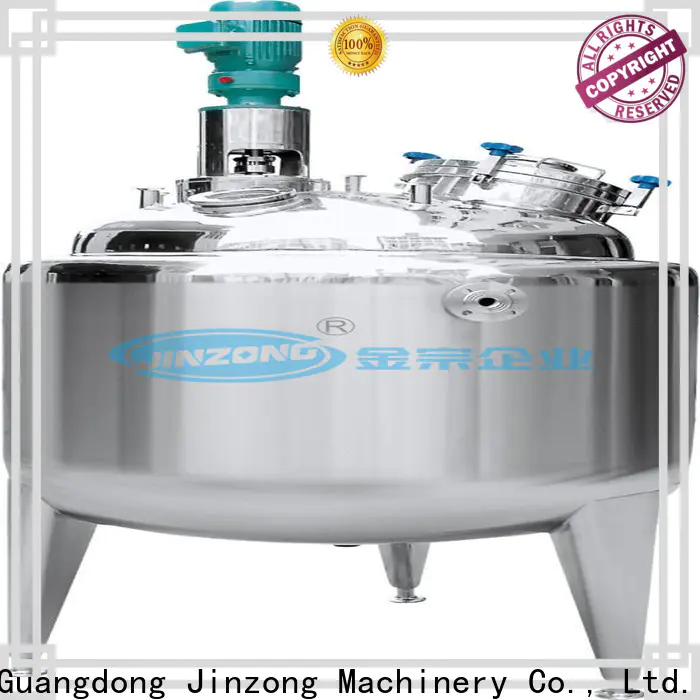 Jinzong Machinery sus304 mixing tank manufacturers