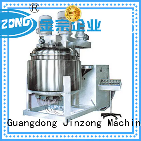 steel cosmetic cream mixing machine mask for food industry Jinzong Machinery