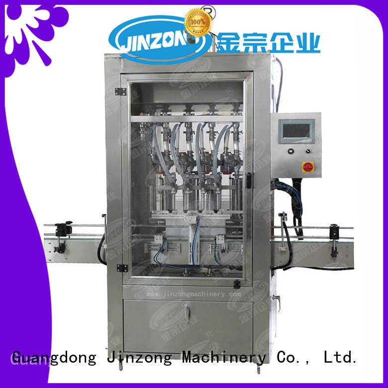 Jinzong Machinery machine filling machines for cosmetic creams & lotions high speed for petrochemical industry