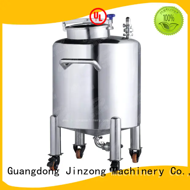 Jinzong Machinery automatic stainless steel mixing tank high speed for petrochemical industry