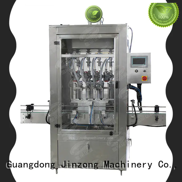 Jinzong Machinery precise cream filling machine high speed for nanometer materials