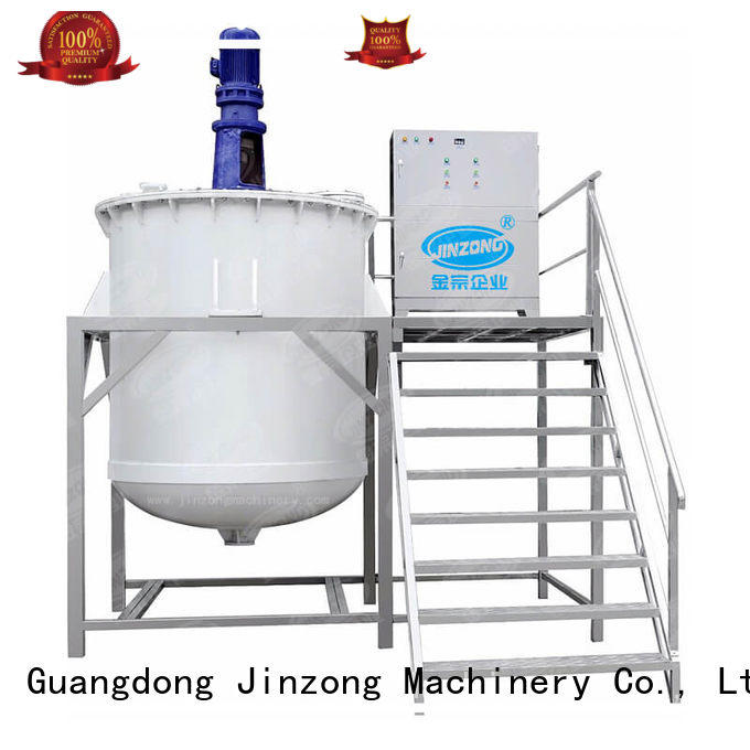 Jinzong Machinery stainless cosmetic cream manufacturing equipment factory for nanometer materials