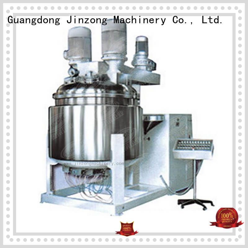 Jinzong Machinery dairy cosmetic cream making machine online for food industry