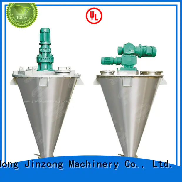 Jinzong Machinery safe industrial powder mixer high speed