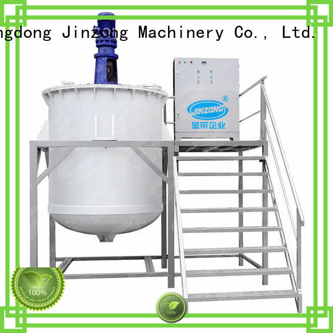 Jinzong Machinery emulsifying cosmetic making machine high speed for food industry