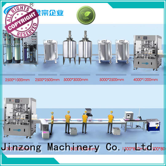 Jinzong Machinery precise cosmetic making machine high speed for food industry