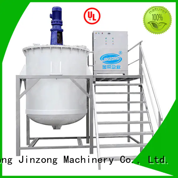 Jinzong Machinery utility cosmetic cream manufacturing equipment factory for nanometer materials
