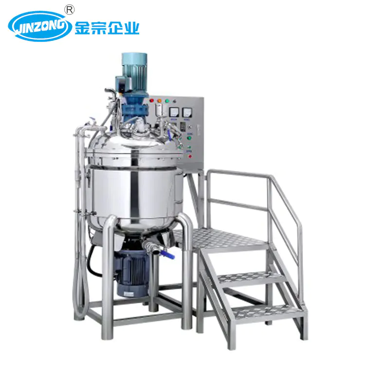 Cosmetic Stainless Steel Vaccum Mixing Tank