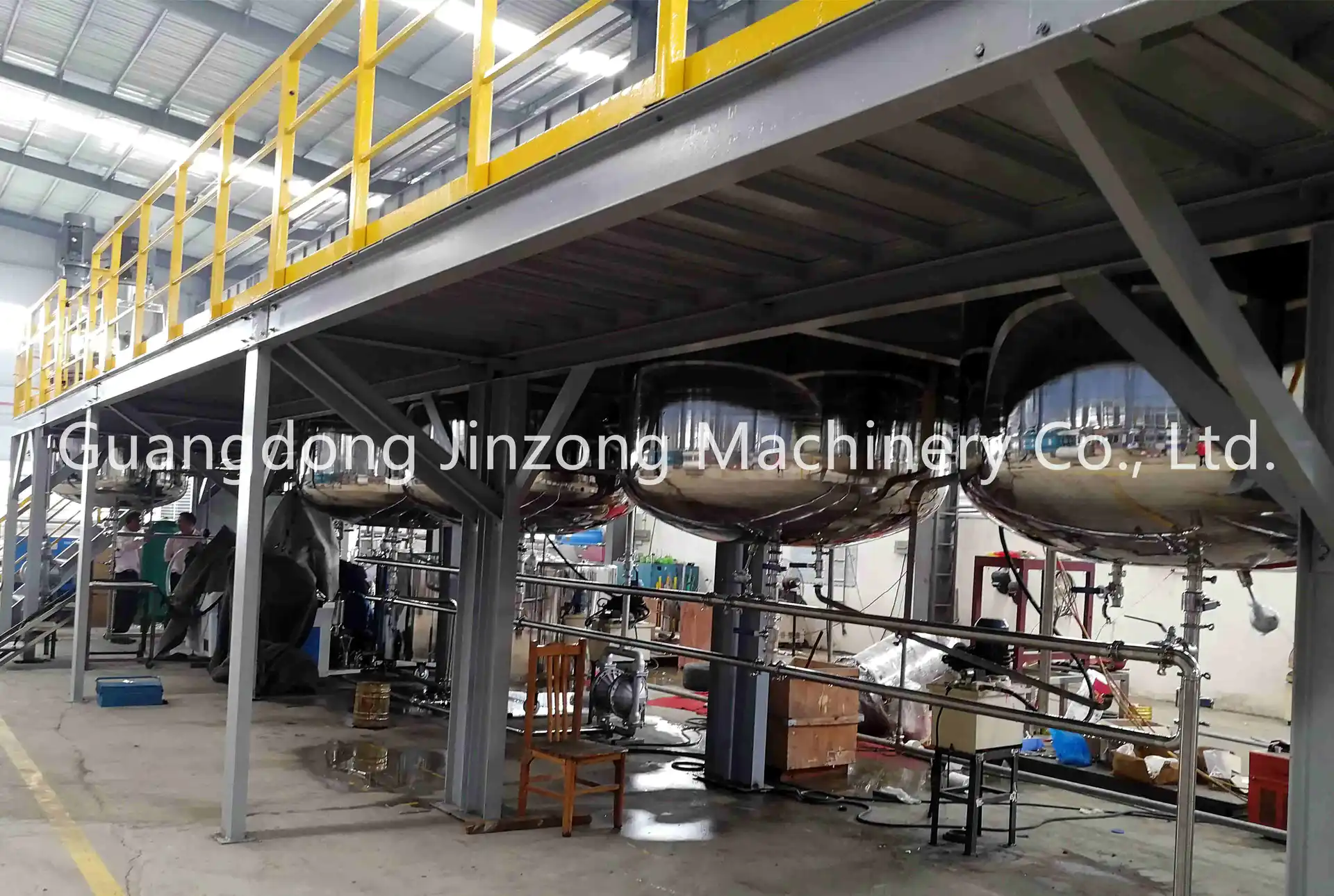 Interior-Exterior Wall Paint Production Line