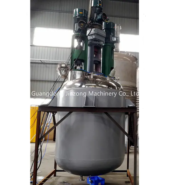 Multifunctional Reactor for medium and high viscosity product