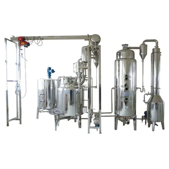 Steam Distilled Essential oil extractor extraction machine