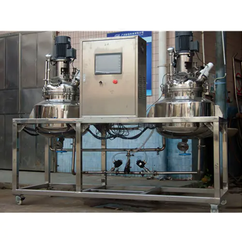 solution preparation vessel batch tank liquid mixing machine