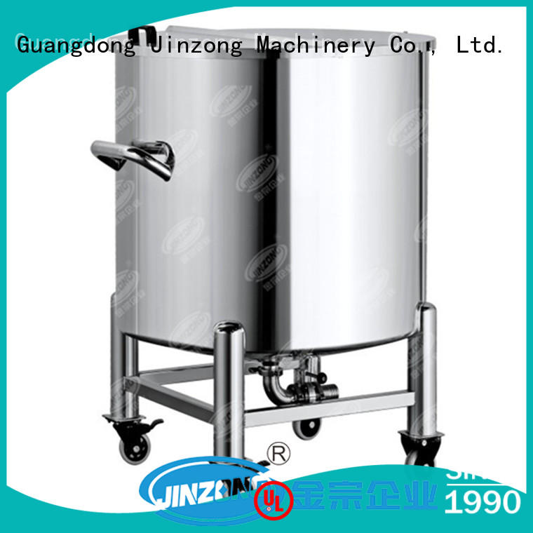 Jinzong Machinery machine disinfectant mixing tank for sale for reaction
