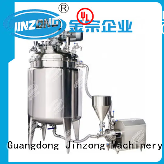 Jinzong Machinery vacuum jacketed reactor series for pharmaceutical
