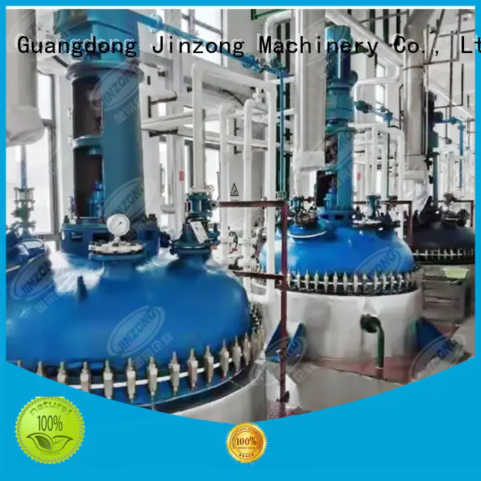 Jinzong Machinery vacuum oral liquid manufacturing plant company for reflux