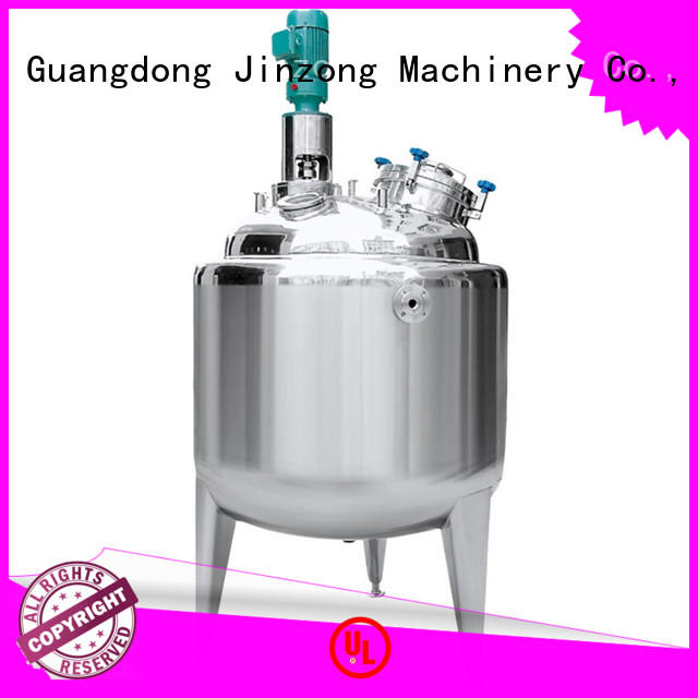 Jinzong Machinery making liquid detergent mixer series for food industries