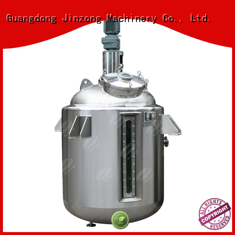 Jinzong Machinery machine stainless water tank series for reaction
